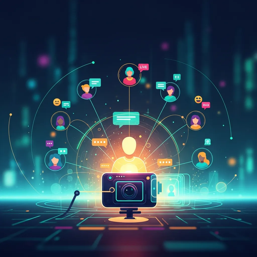 Live Streaming and Real-Time Audience Connection