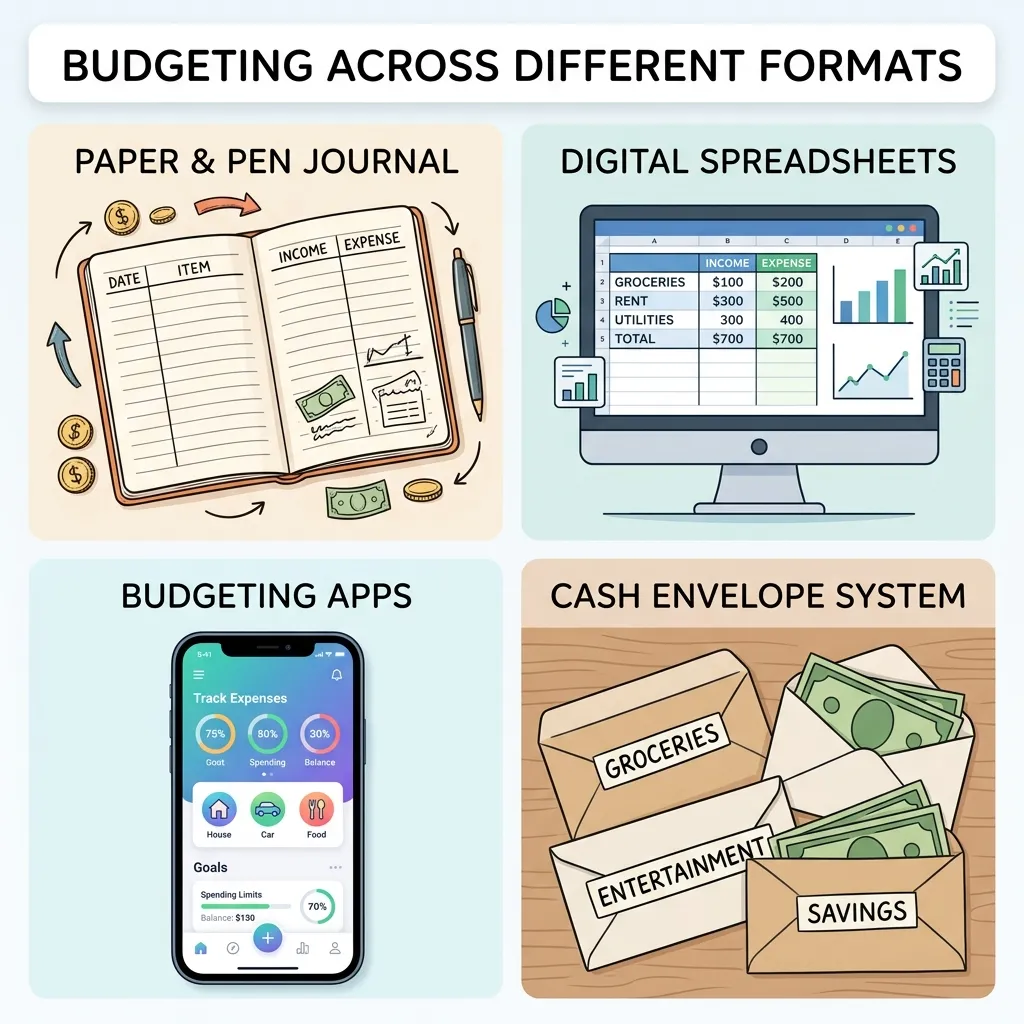 Budgeting Across Different Formats