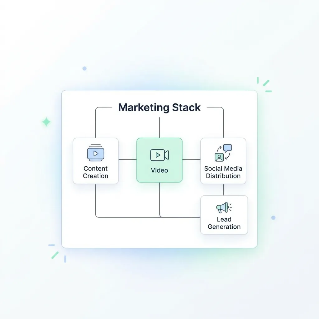 How Video Fits Into a Broader Startup Marketing Stack