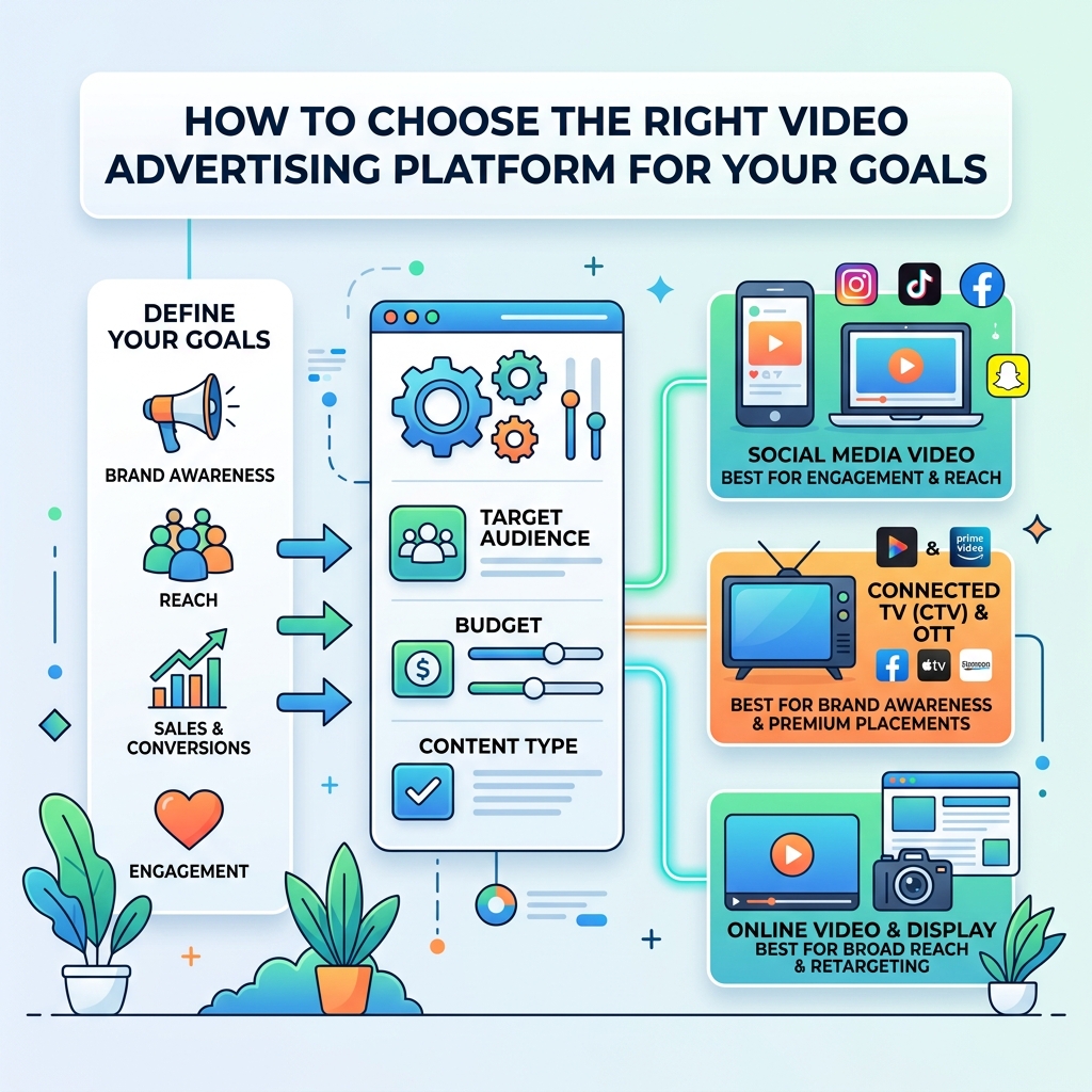 Right Video Advertising Platform for Your Goals