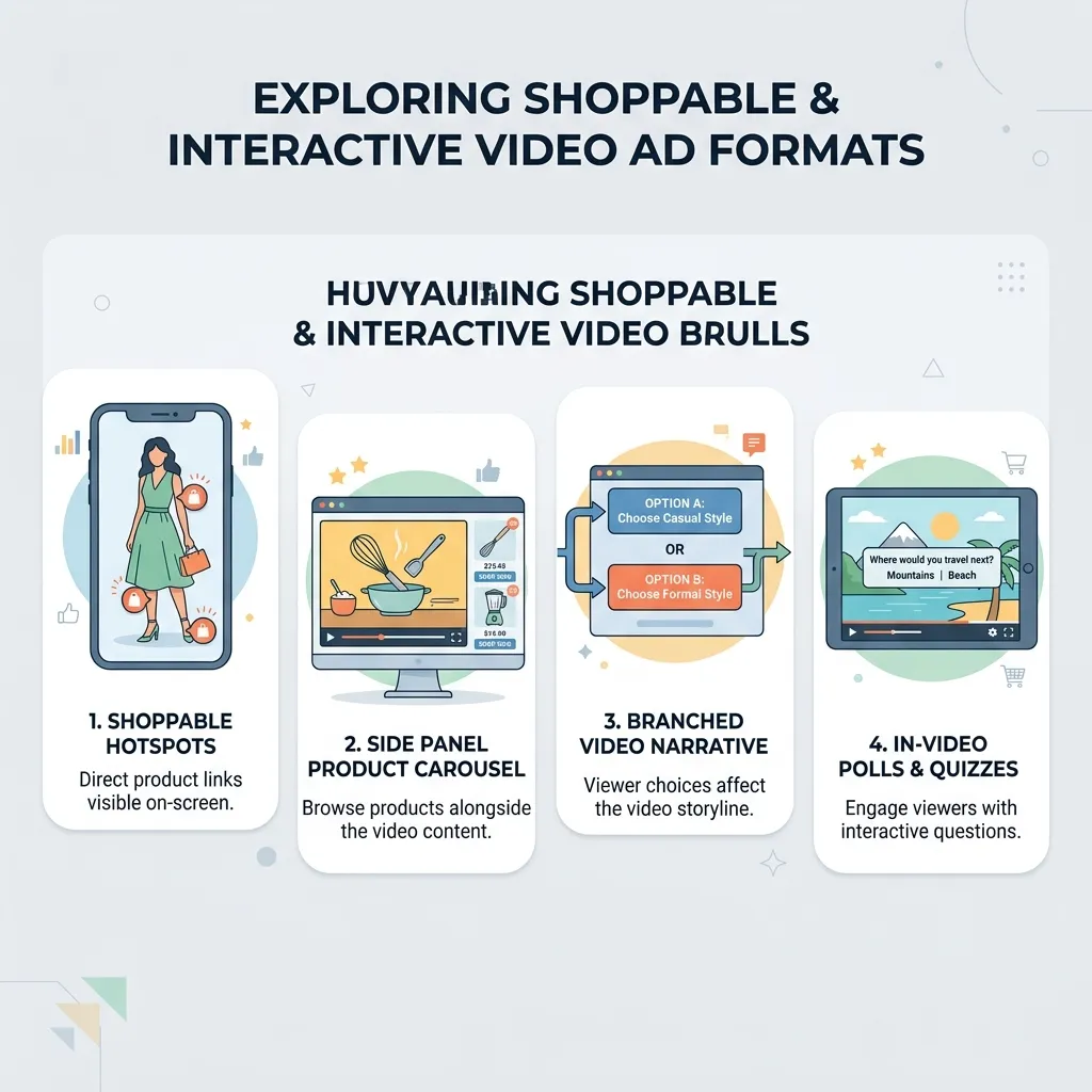 Shoppable and Interactive Video Ad Formats
