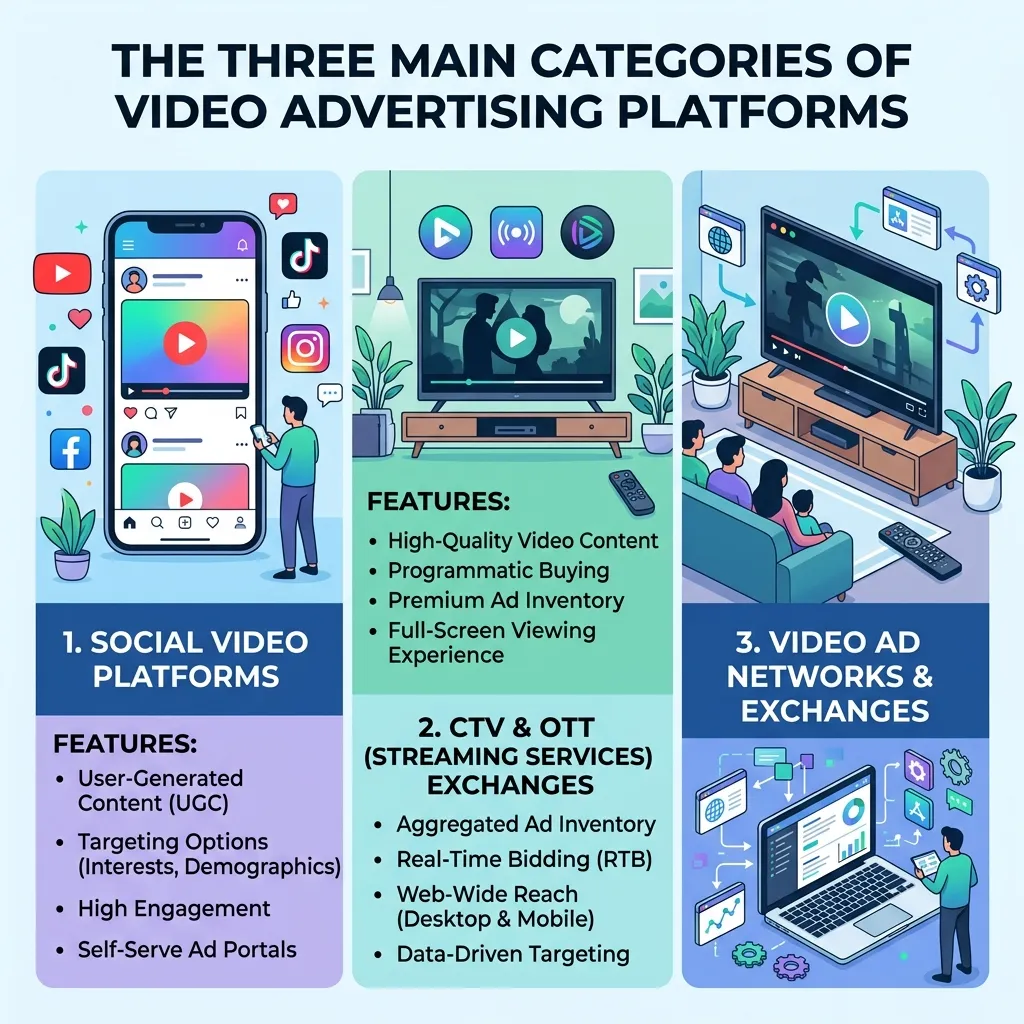 Three Main Categories of Video